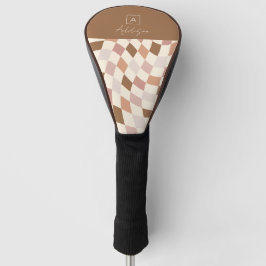 Elegante Personalisierte Monogram Golf Head Cover Golf Headcover