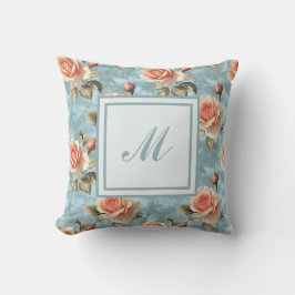 Elegante Personalisierte Stylische Romantische Flo Kissen