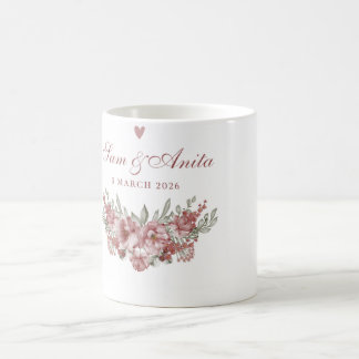 Elegante personalisierte Tassen als Erinnerungsstü