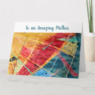 Elegante Phantastische Mutter Liebe Moderne Wasser Karte