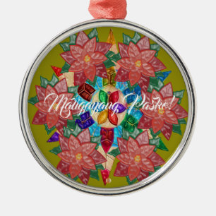 Elegante philippinische mündliche Art, FilAm, Ornament Aus Metall