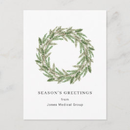 Elegante Pine Wreath Einfache Weihnachten