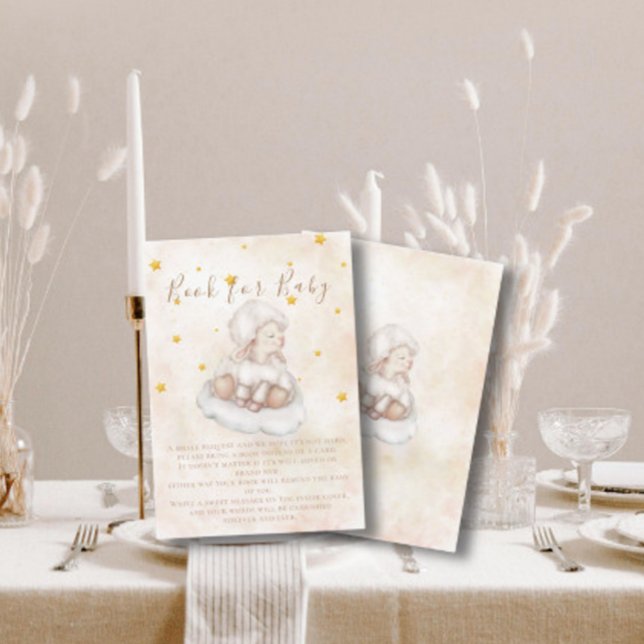 Elegante Pinky Lamb Magic Star Sheep Books for Bab Begleitkarte (Von Creator hochgeladen)