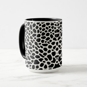 Elegante Popular Luxury White Leopard Collection Tasse