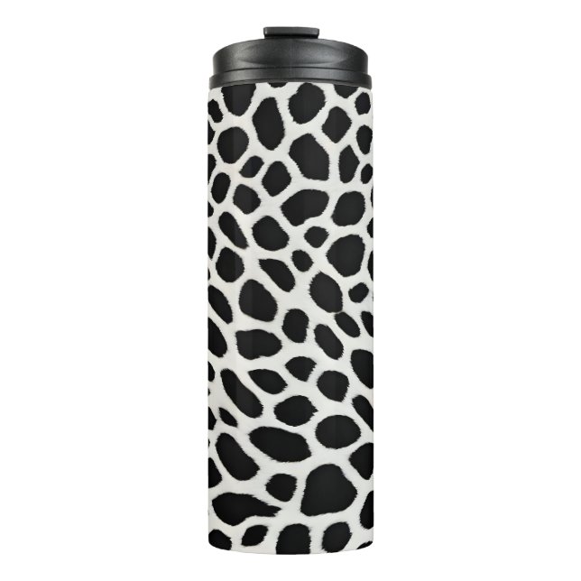 Elegante Popular Luxury White Leopard Collection Thermosbecher (Vorderseite)