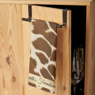 Elegante, populäre Kuh-Imitate Lederkollektion Geschirrtuch