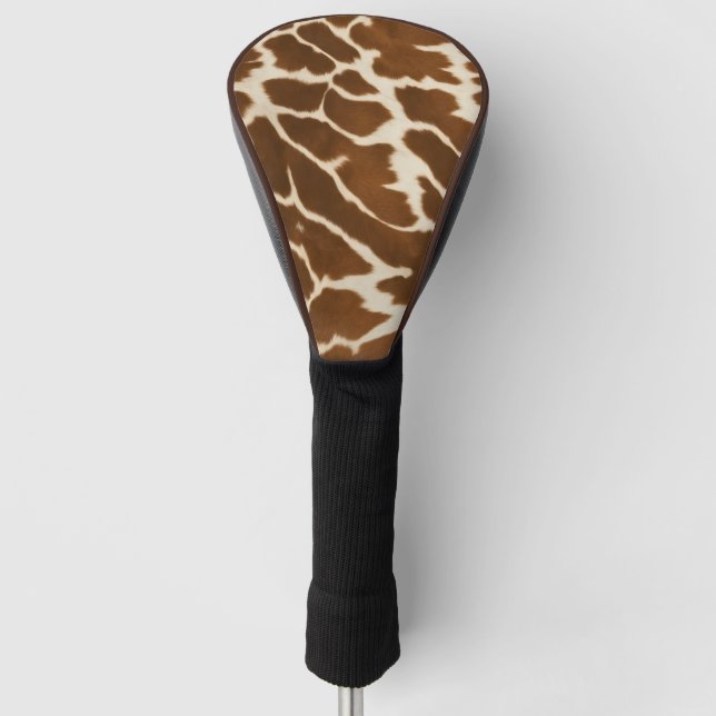Elegante, populäre Kuh-Imitate Lederkollektion Golf Headcover (Vorderseite)