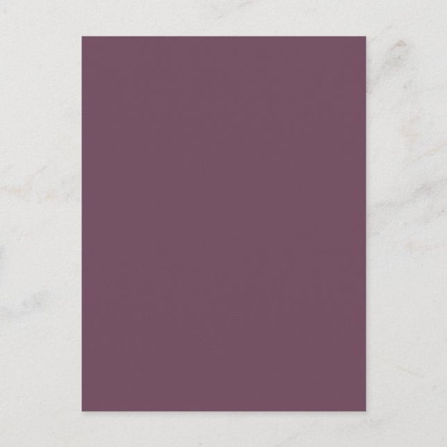 Elegante Postkarte - Minimalistisches Design (Vorderseite)