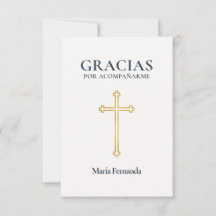 Elegante Primera Comunión Goldkreuz