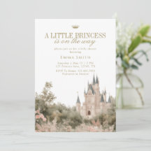 Elegante Prinzessinnen-Schloss-Baby-Party Royal