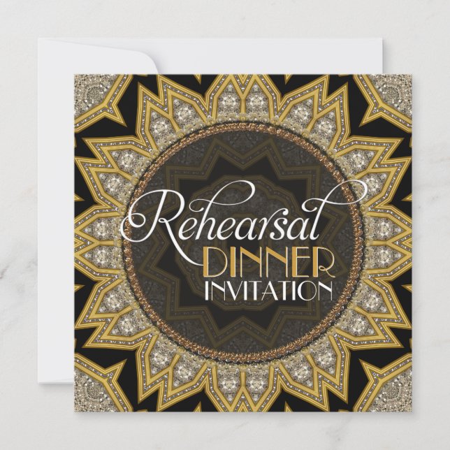 Elegante Probe Locarno Einladung (Vorderseite)