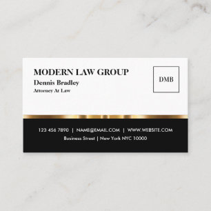 Elegante professionelle glänzende Visitenkarte für