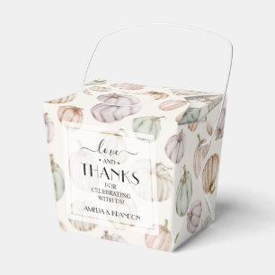 Elegante Pumpkins Gender Neutral Baby Shower Geschenkschachtel