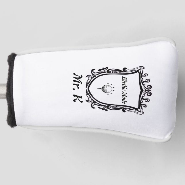 Elegante Pure Swing Golf-Schlagholzabdeckung Gesch Golf Headcover (Vorderseite)