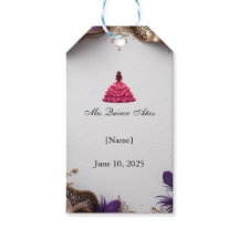 Elegante Purple- und Gold-Quinceañera-Party