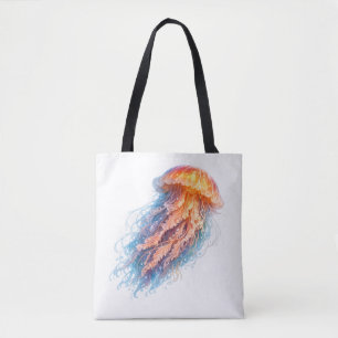 Elegante Qualle Ozean-Fantasie-Illustration
