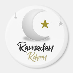Elegante Ramadan Kareem Crescent Design Islamische Magnet