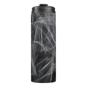 Elegante Raucher-Wirbel - Mystische Ästhetik Thermosbecher
