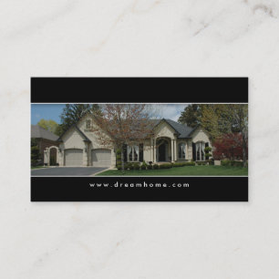 Elegante Real Anwesen House Business Card Visitenkarte