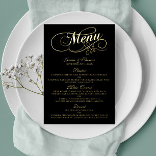 Elegante Real Foil-Karten für Hochzeiten Folieneinladung