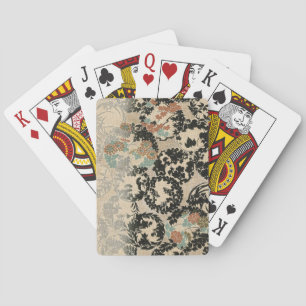 Elegante Reben Spielkarten