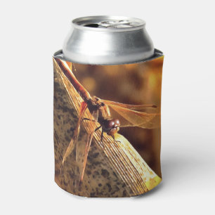 Elegante Red Darter Dragonfly Insekt Art Dosenkühler
