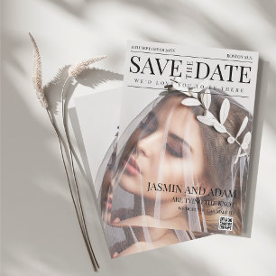 Elegante redaktionelle Hochzeit Save The Date