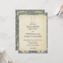 Elegante Regency Era/Antique Wedding Einladung