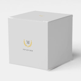 Elegante Reitereimonogramm-Geschenkbox Geschenkschachtel