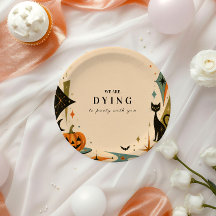 Elegante Retro-Halloween-Party