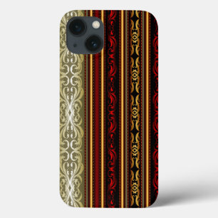 Elegante Retro Streifen-Spitze Case-Mate iPhone Hülle