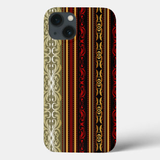 Elegante Retro-Streifen-Spitze Case-Mate iPhone Hülle