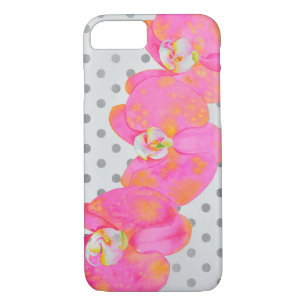 Elegante Retropinke Polka-Punkte Case-Mate iPhone Hülle