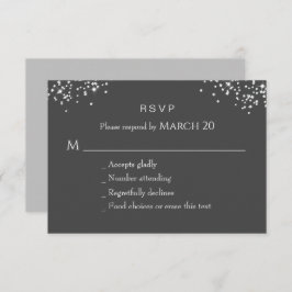 Elegante Rhinestones RSVP Card