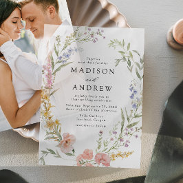 Elegante romantische Hochzeit der Wasserfarben
