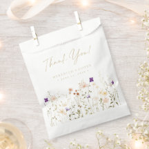 Elegante romantische Wildblumen-Brautparty