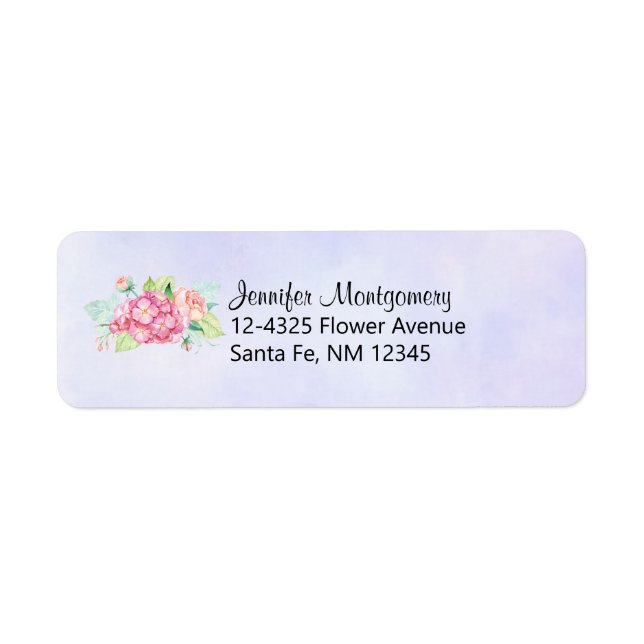 Elegante Rosa Blume (Vorne)
