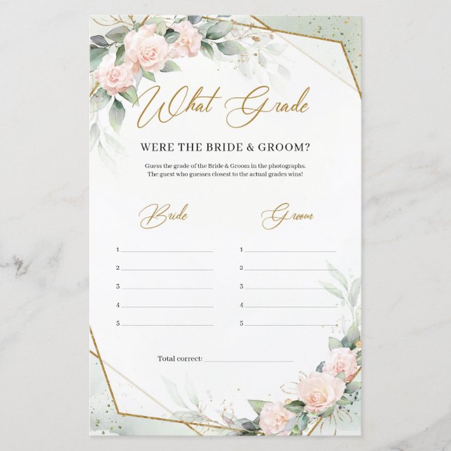 Elegante, rosa Blume, wie würdig sie waren (Vorderseite)