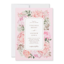 Elegante rosa Blumenhochzeit