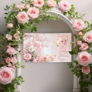 Elegante Rosa Blumenstrauß Teatro Sociale Bellinzo Banner