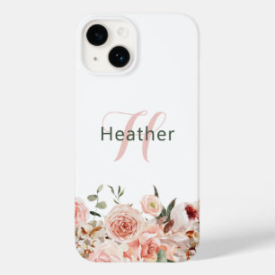 Elegante rosa florale iPhone / iPad-Hülle Case-Mate iPhone 14 Hülle