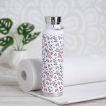 Elegante rosa Kirschblüten-Aquarellfloristik