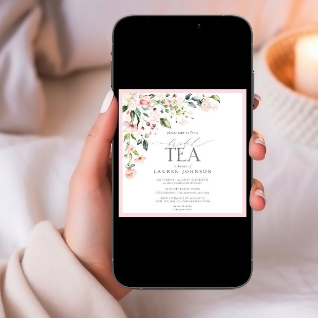 Elegante rosa Liebe ist süßes Brautparty Einladung (Von Creator hochgeladen)