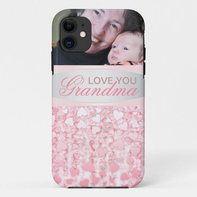 Elegante rosa Liebe Sie Großmutter iPhone 5 Fall Case-Mate iPhone Hülle (Rückseite)