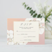 Elegante Rosa Orchid Floral Wedding