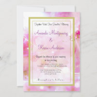 Elegante rosa Pastel Kirsche Hochzeiten