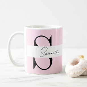 Elegante rosa Pastellfarben - personalisierte Umar Kaffeetasse
