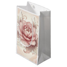 Elegante rosa Pfingstrose floral