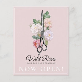 Elegante Rosa Rose Flyer
