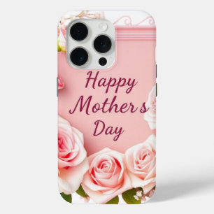 Elegante rosa Rosen Alles Gute zum Muttertag iPhon Case-Mate iPhone Hülle